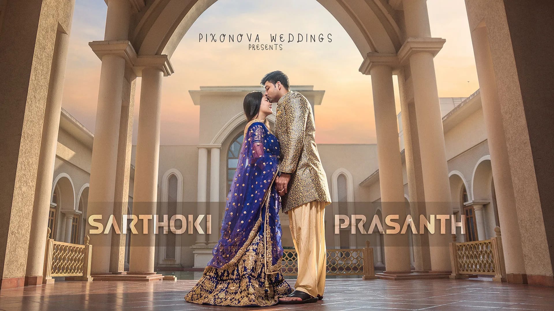 Sarthoki and Prasanth wedding at Ibiza Resort, Kolkata